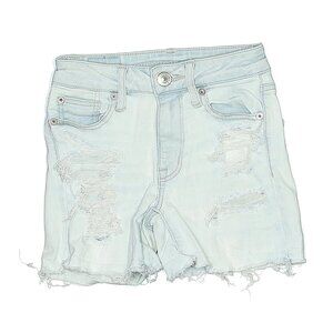 American Eagle Outfitters Light Wash Ripped Jean Shorts